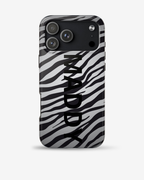 ZEBRA PRINT IPHONE CASE PERSONALIZED