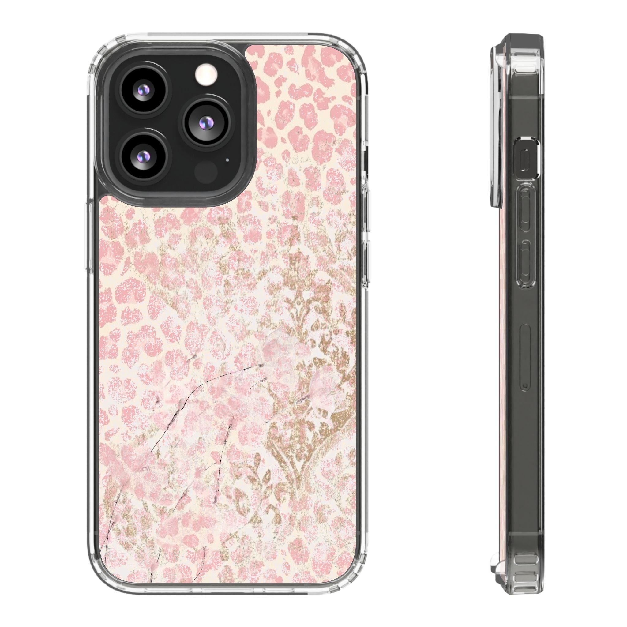 Y2K PINK LEOPARD PHONE CASE