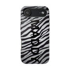 ZEBRA PRINT IPHONE CASE PERSONALIZED