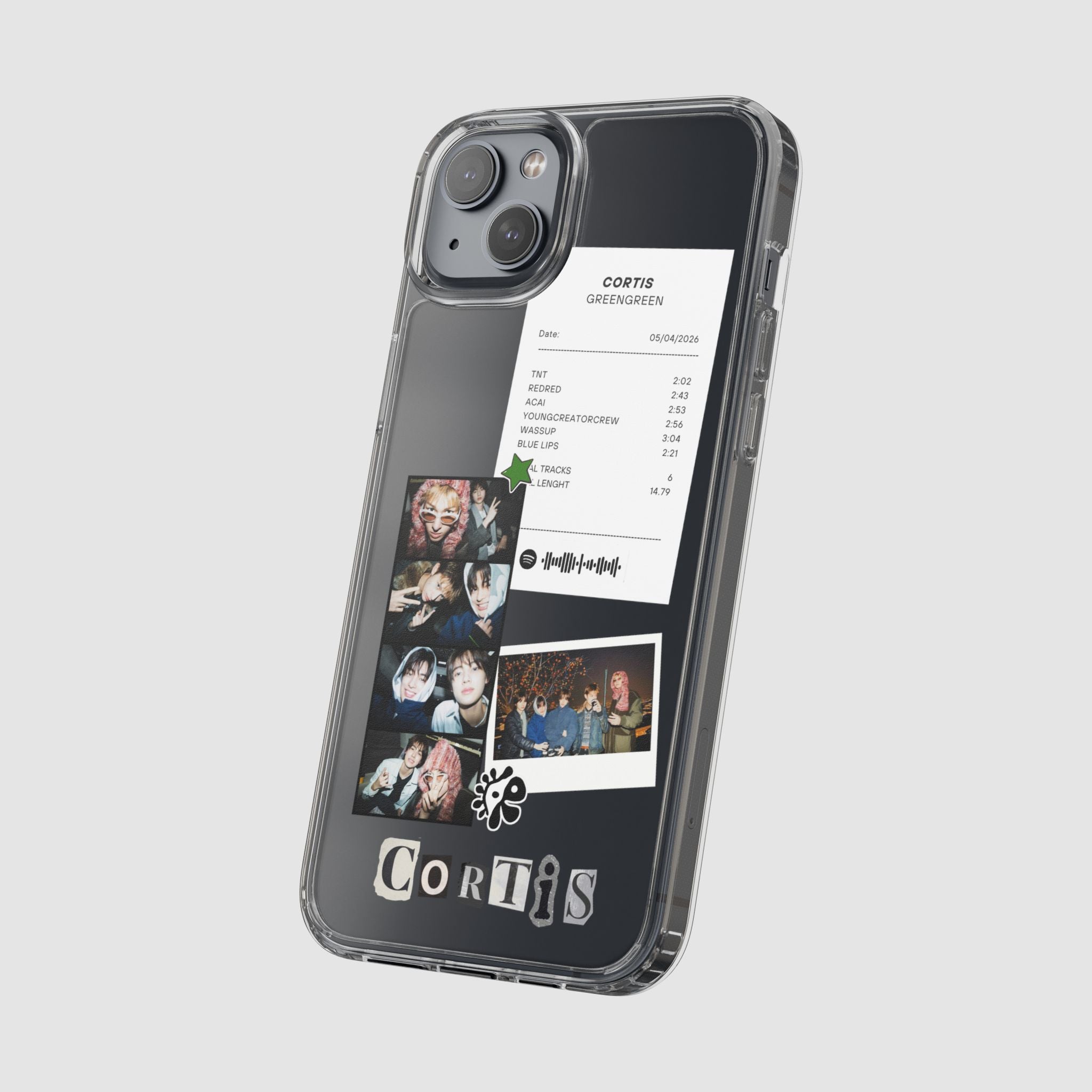CORTIS GREENGREEN  IPHONE CASE