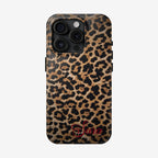 LEOPARD PRINT IPHONE CASE PERSONALIZED