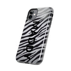ZEBRA PRINT IPHONE CASE PERSONALIZED