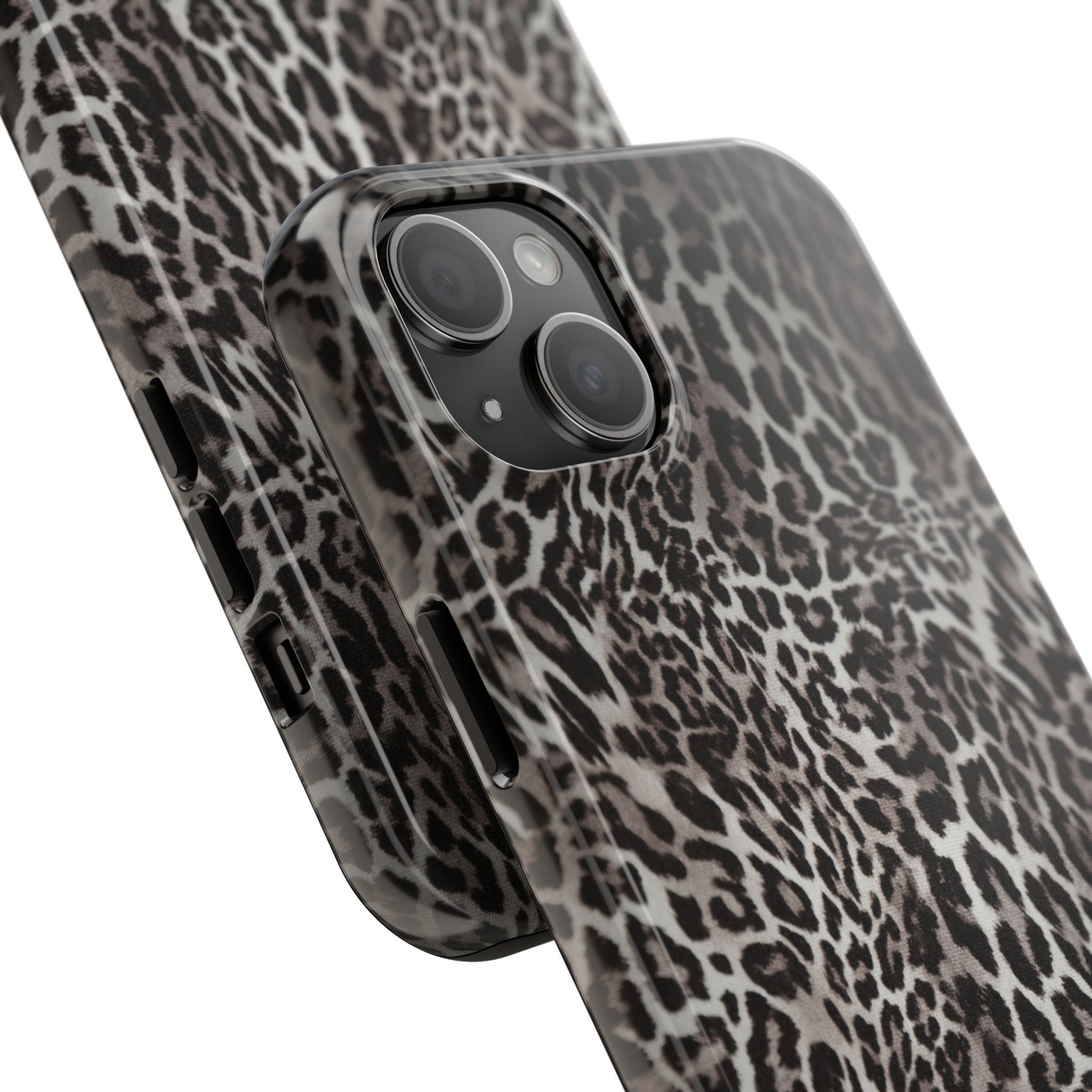 FAUX FUR LEOPARD IPHONE CASE PERSONALIZED