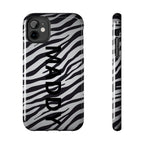 ZEBRA PRINT IPHONE CASE PERSONALIZED