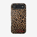 LEOPARD PRINT IPHONE CASE PERSONALIZED
