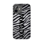 ZEBRA PRINT IPHONE CASE PERSONALIZED
