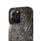FAUX FUR LEOPARD IPHONE CASE PERSONALIZED
