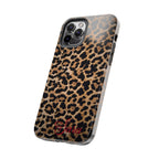 LEOPARD PRINT IPHONE CASE PERSONALIZED