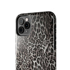 FAUX FUR LEOPARD IPHONE CASE PERSONALIZED