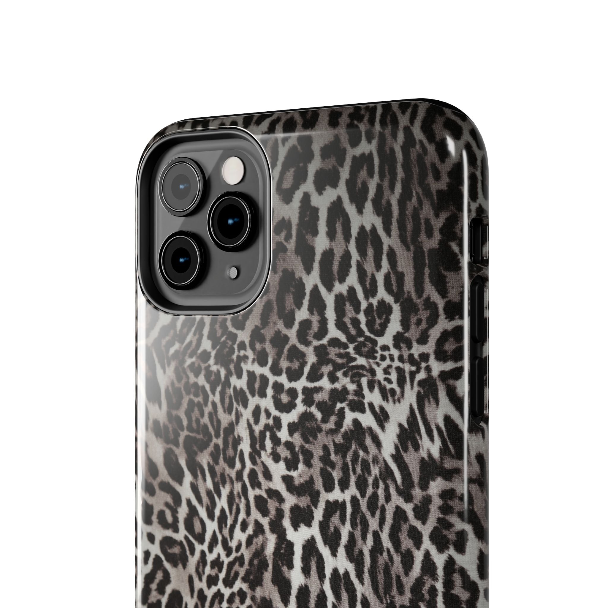FAUX FUR LEOPARD IPHONE CASE PERSONALIZED