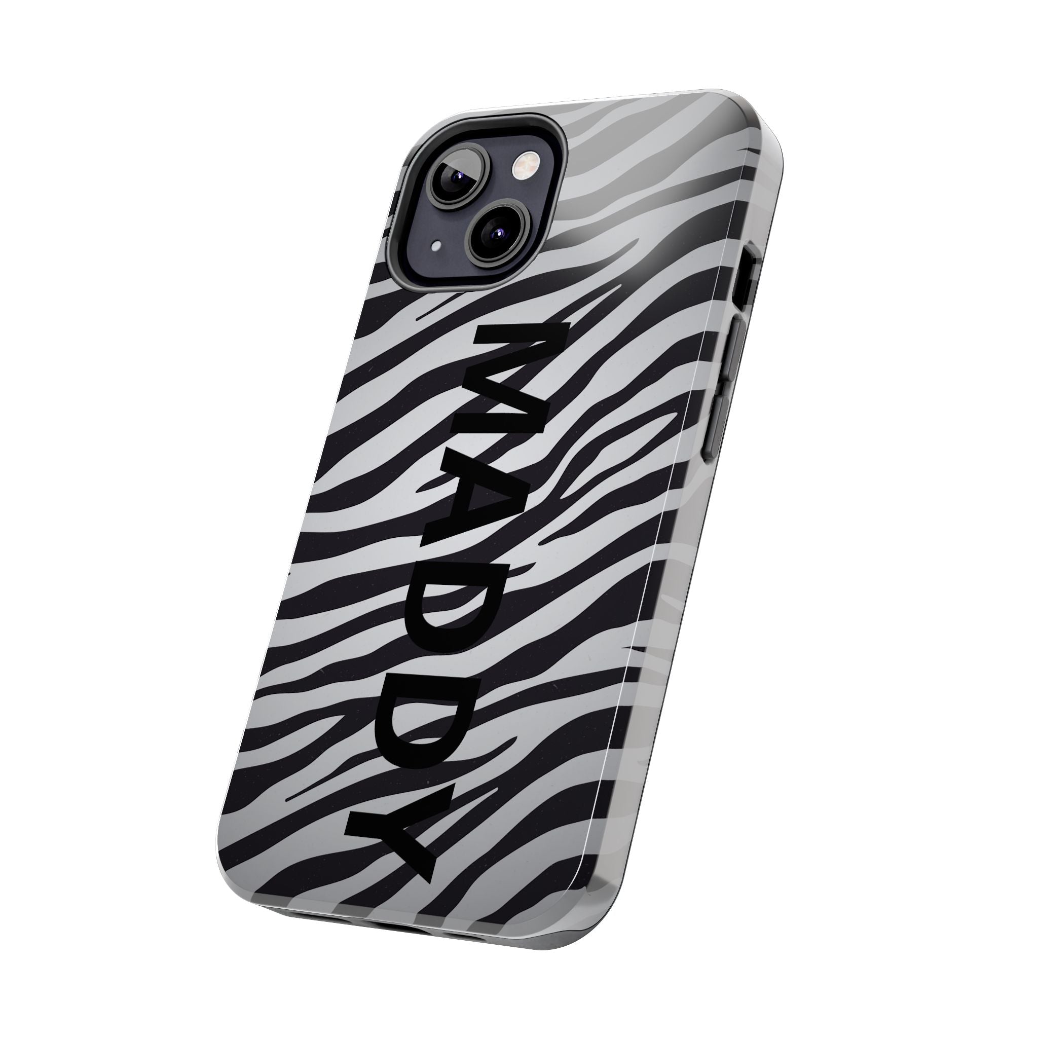 ZEBRA PRINT IPHONE CASE PERSONALIZED