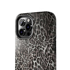 FAUX FUR LEOPARD IPHONE CASE PERSONALIZED