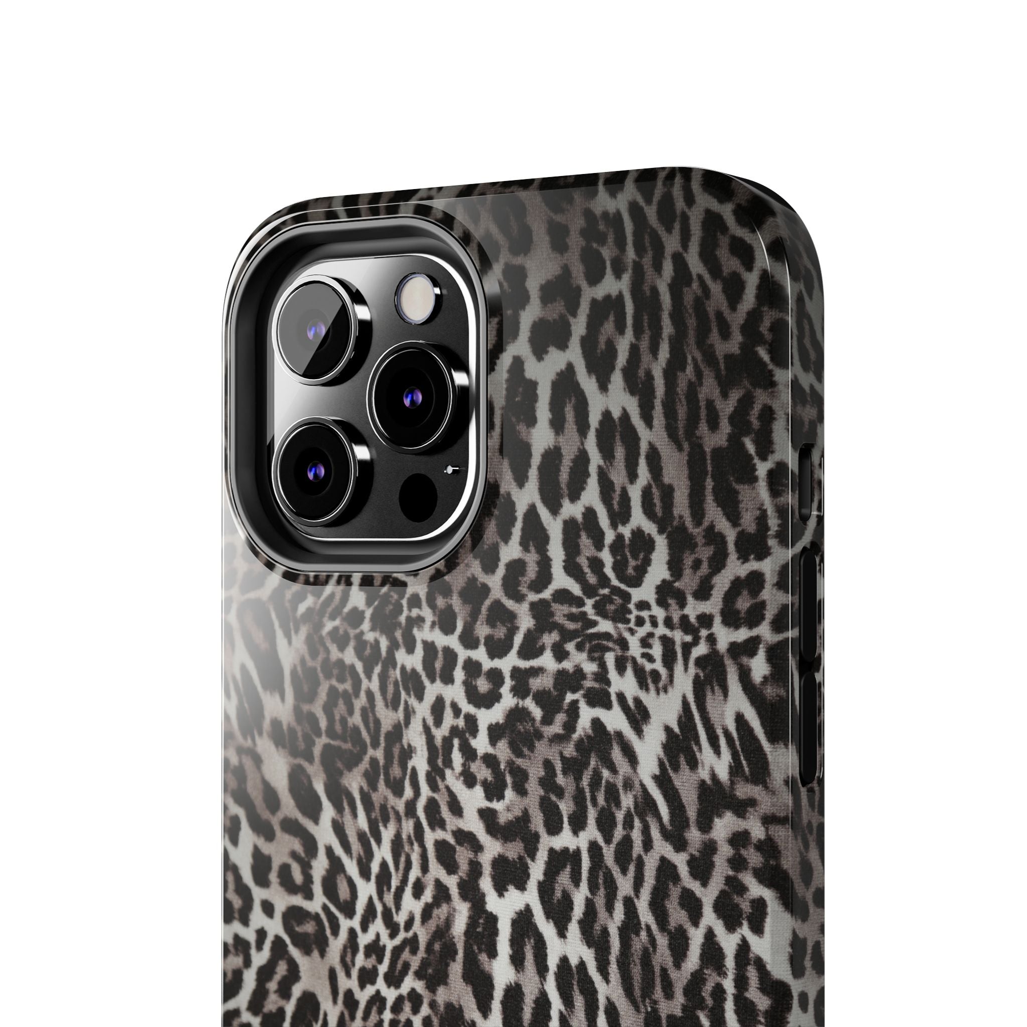 FAUX FUR LEOPARD IPHONE CASE PERSONALIZED