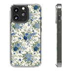 BLUE FLOWER PHONE CASE