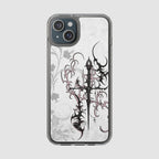 PINK CROSS PHONE CASE
