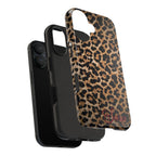 LEOPARD PRINT IPHONE CASE PERSONALIZED