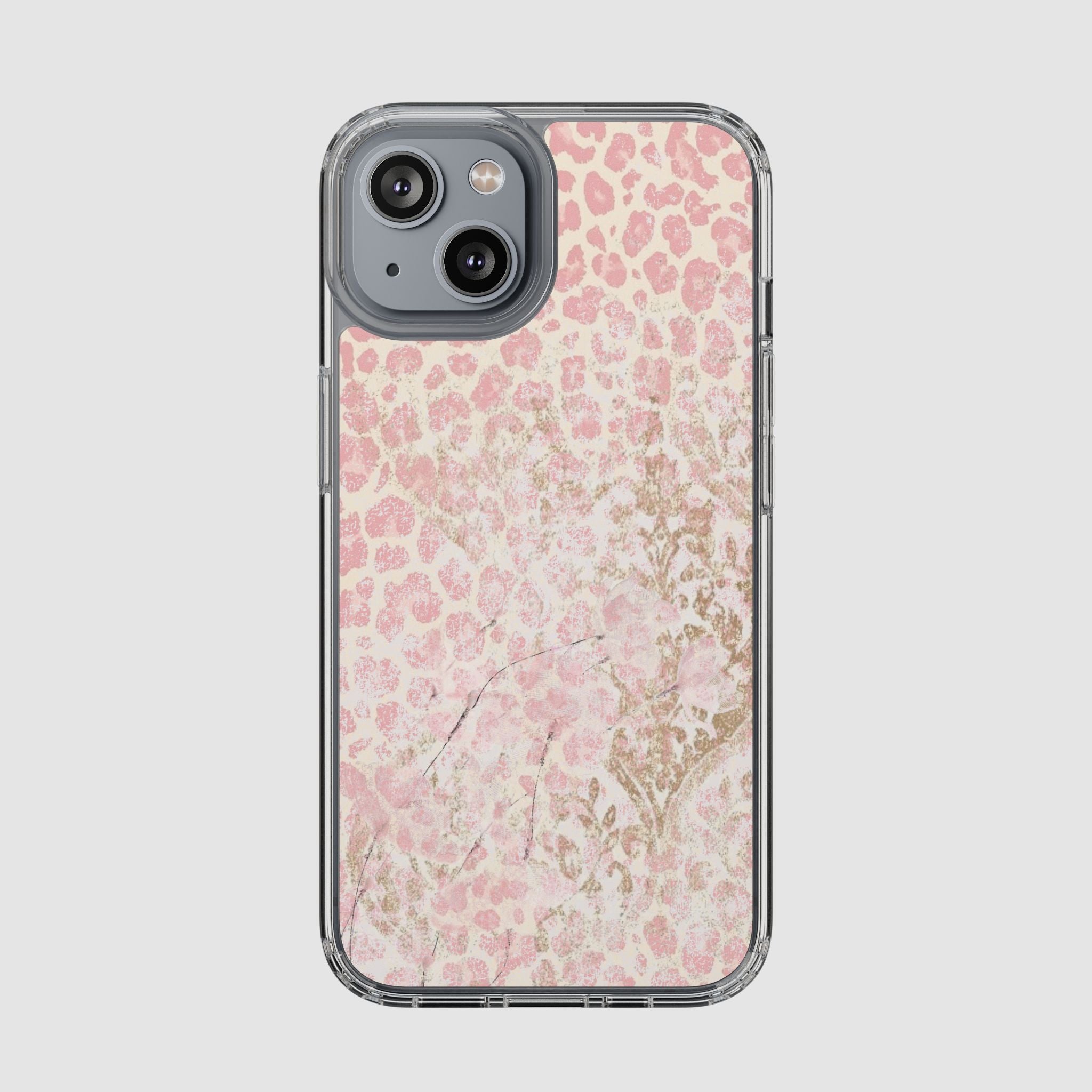 Y2K PINK LEOPARD PHONE CASE