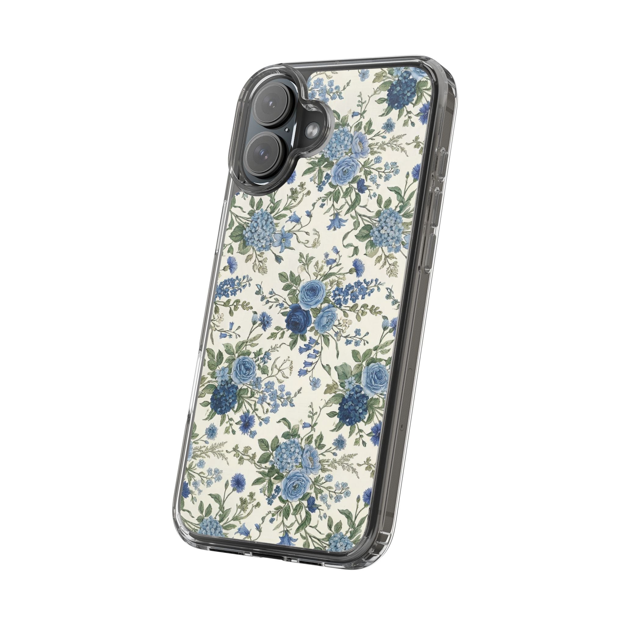 BLUE FLOWER PHONE CASE
