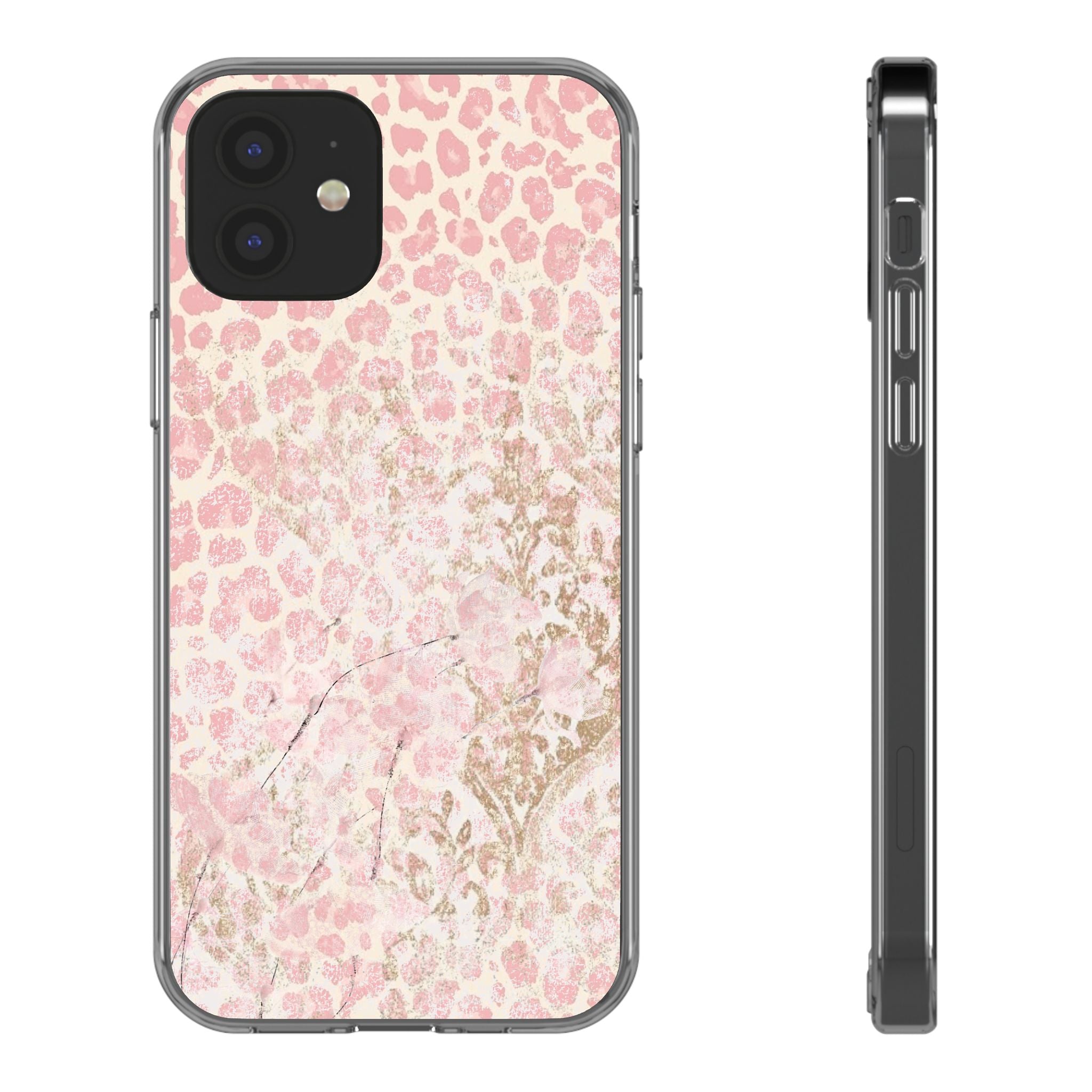 Y2K PINK LEOPARD PHONE CASE