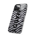 ZEBRA PRINT IPHONE CASE PERSONALIZED