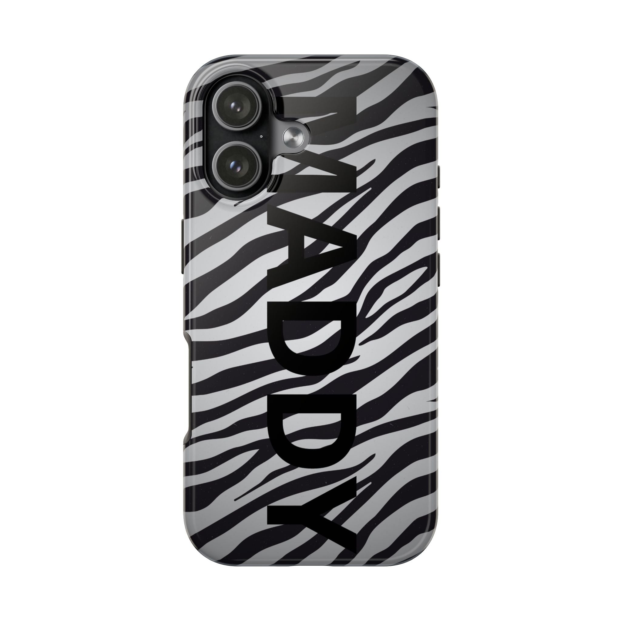 ZEBRA PRINT IPHONE CASE PERSONALIZED