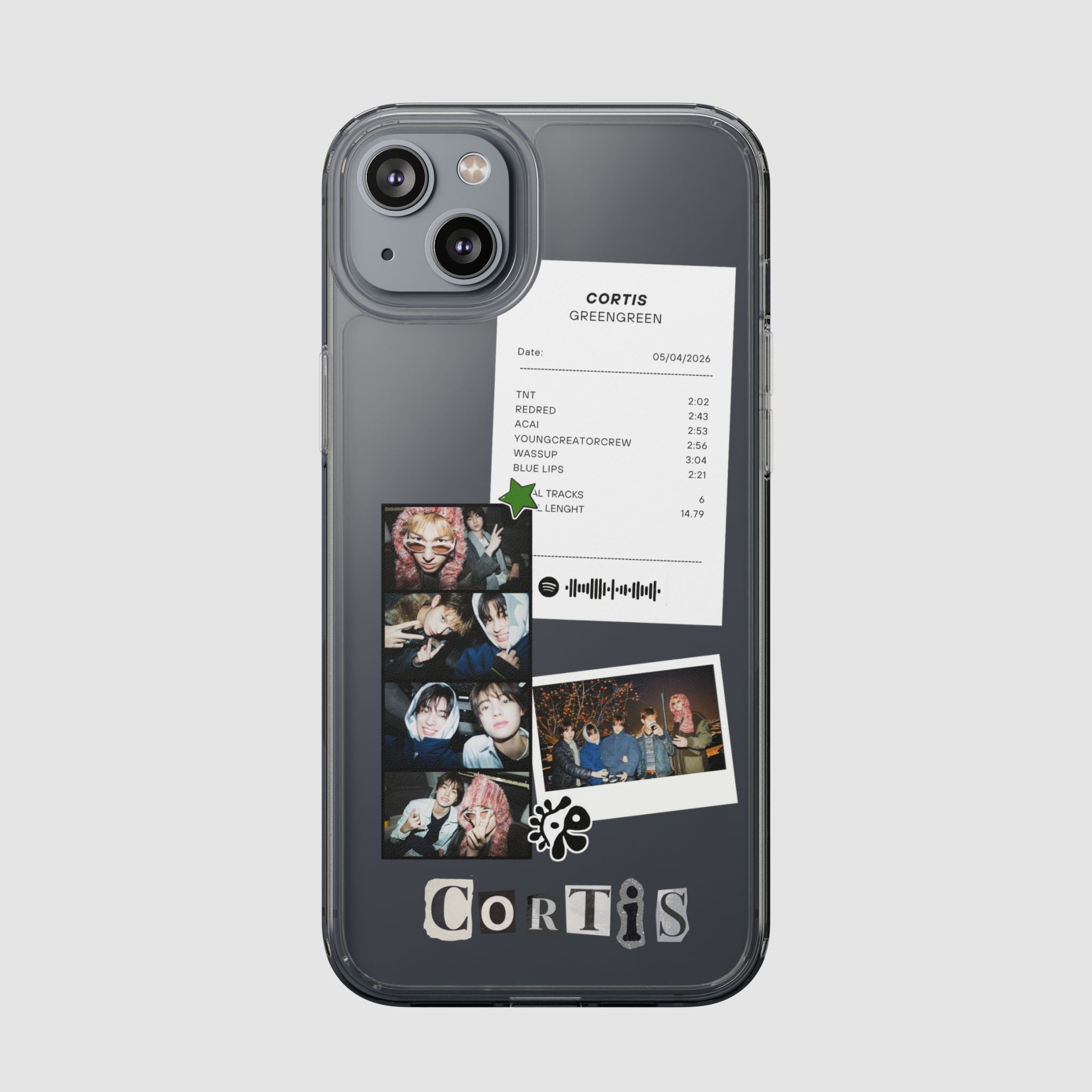 CORTIS GREENGREEN  IPHONE CASE
