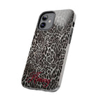 FAUX FUR LEOPARD IPHONE CASE PERSONALIZED