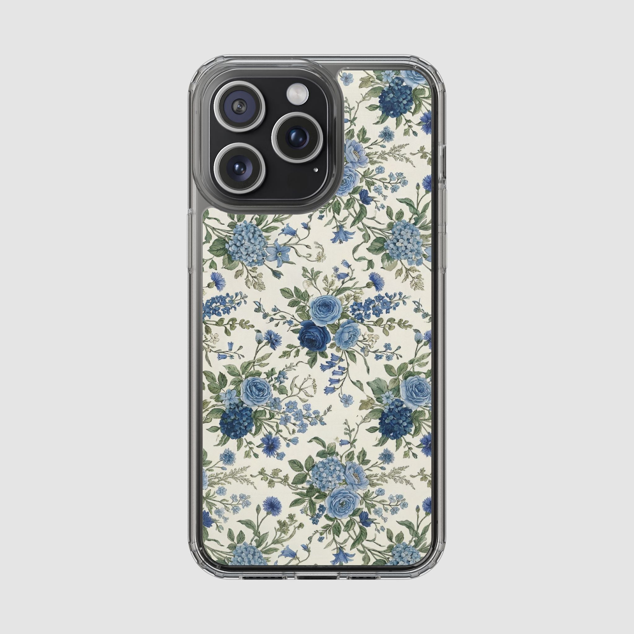 BLUE FLOWER PHONE CASE