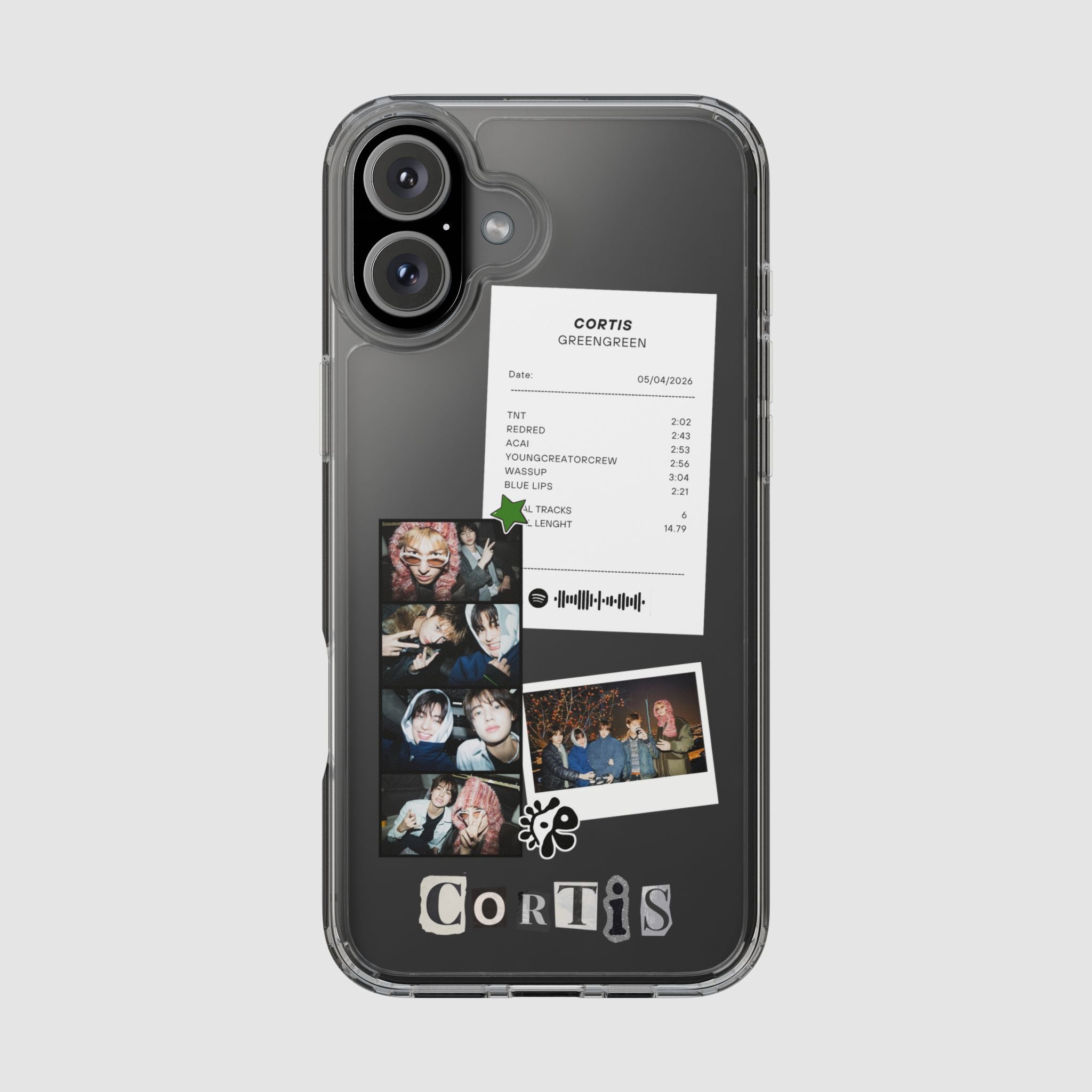 CORTIS GREENGREEN  IPHONE CASE