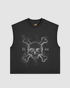 PIRATE SHIP BOXY UNISEXTANK TOP